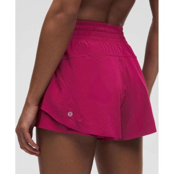 NWT Lululemon Shake It Out High-Rise Running Short 2.5" Sz XXS Magenta Smoke - Picture 3 of 6